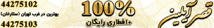 تالار پذیرایی قصر آیلین/بهترین در غرب تهران (ستارخان)